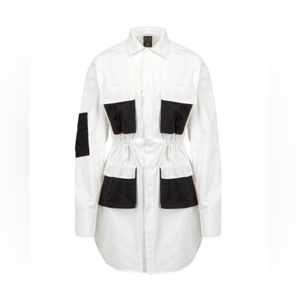 P.E. Nation New Defence Long Sleeve Shirt Dress